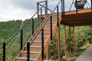 Black Aluminum Posts & P2P Boulder, CO 80302 (1)