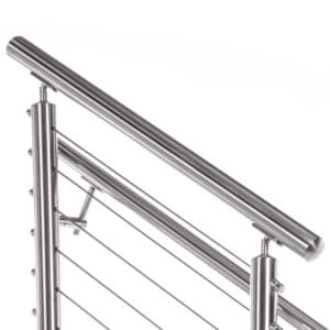 2" Round Top Rail For 2" Round Stainless Steel Railing System