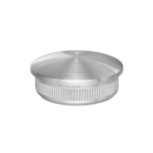 Stainless Steel Round 1.5" Arched Endcap