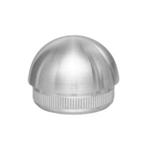 Stainless Steel Round 1.5" Domed Endcap