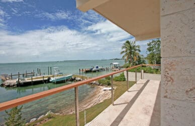 Cable Railing System Tropical Waterfront