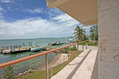 Cable Railing System Tropical Waterfront