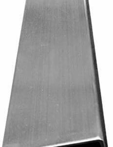 Square Stainless Steel 36" Un-Drilled Deck Mounted Intermediate Post for Stairs