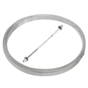 50ft. Stainless Steel Cable and End Fittings