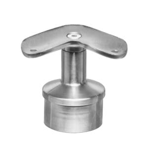 Post Cap Top Rail 90deg Mount for 2" Round Stainless Steel Terminal Posts