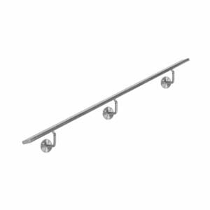 Handrail Kit - Stainless Flat Rectangular
