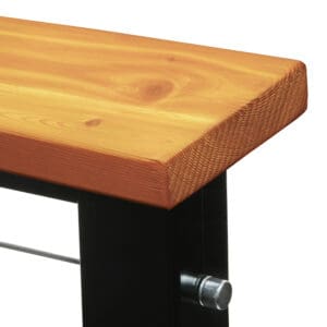 Western Red Cedar Top Rail - Tight Knot 5/4in x 6in for Aluminum Post-to-Post Rail