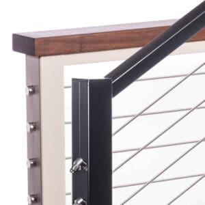 Aluminum Handrail / Top Rail Support