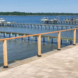 Western Red Cedar Wood Cable Railings