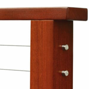 Balau Mahogany Posts - Terminal