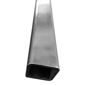 Square Stainless Steel Fascia Mount 42" Un-Drilled Terminal Post