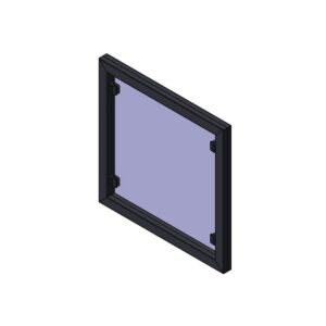 Custom Gate for Glass Railing
