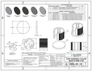 Link Handrail End Cap